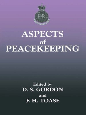 cover image of Aspects of Peacekeeping
